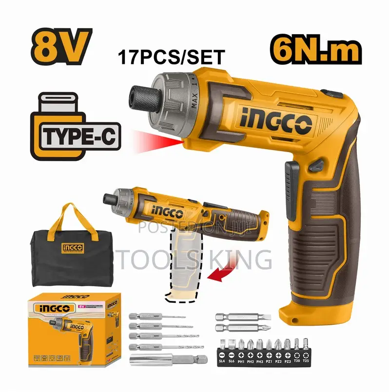 Lithiumion Cordless Screwdriver 8v - Csdli0802