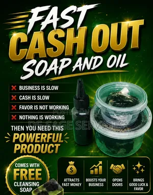 Cash Out Soap And Oil