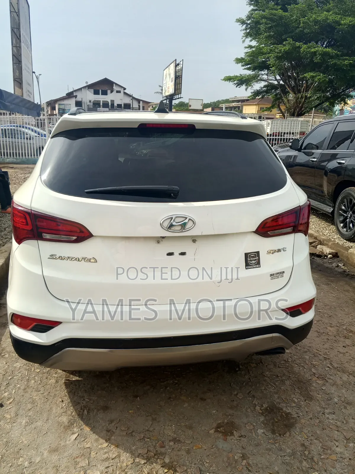 Hyundai Santa Fe 2016 White
