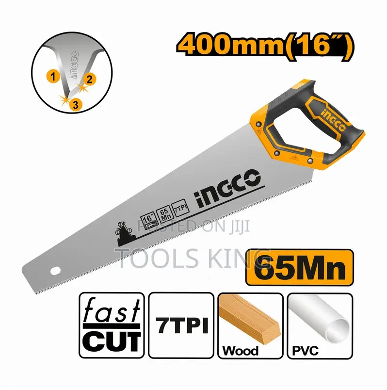 Hand Saw 400mm Ind - Hhas38400