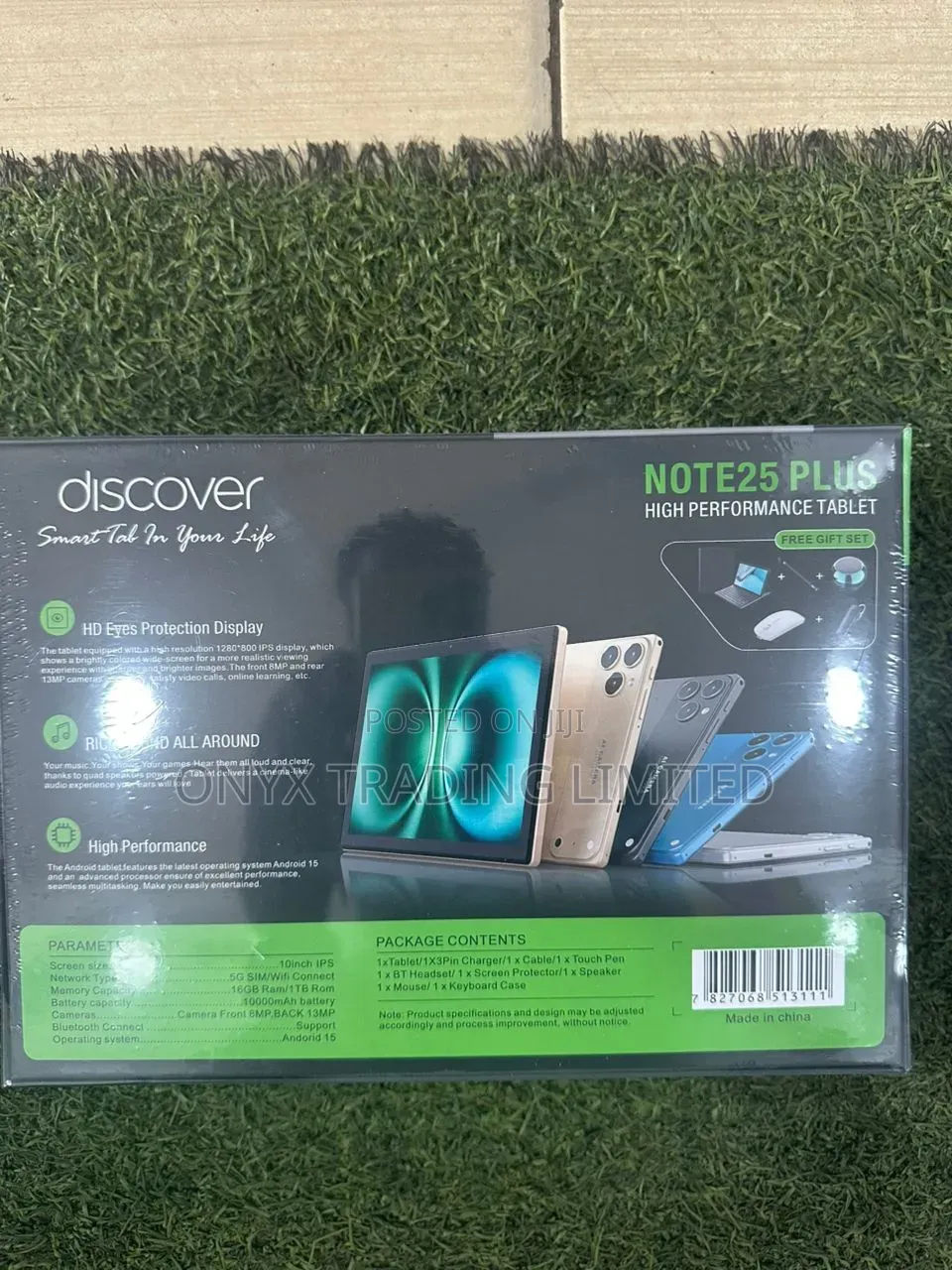 New Discover Note 25 Plus 1 TB Black