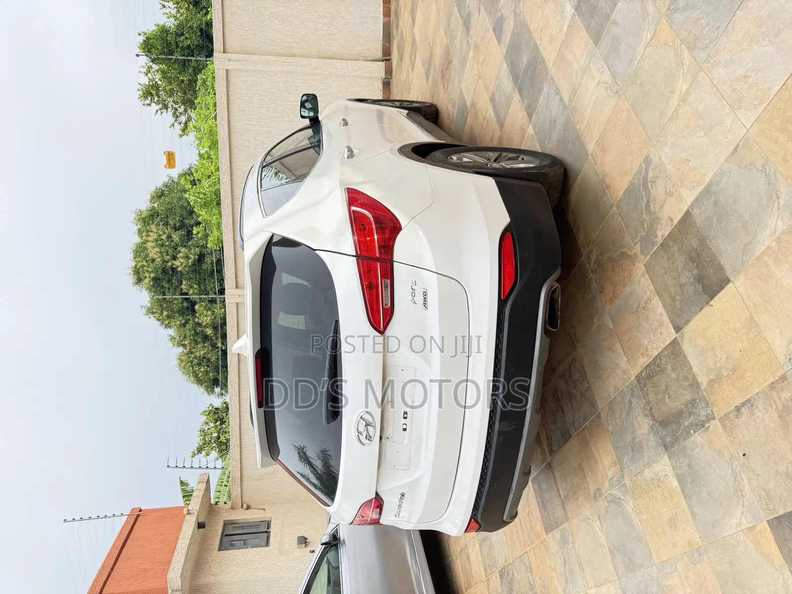 Hyundai Santa Fe 2015 White