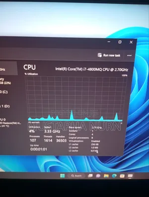 Laptop 8GB Intel Core i7 HDD+SSD 1T
