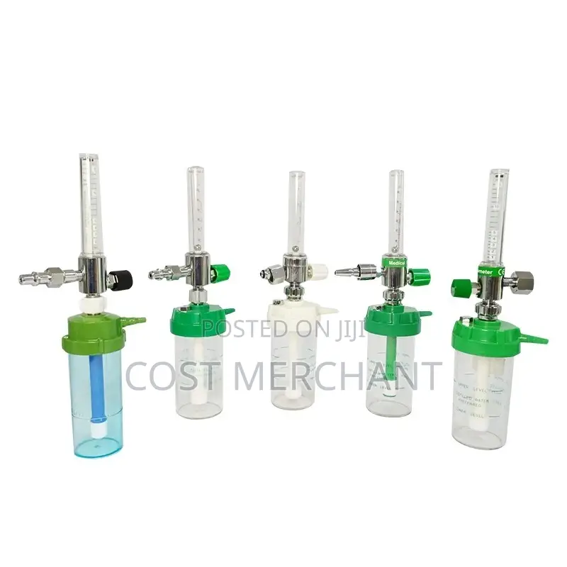 Wall Mounted Oxygen Flow Meter With Humidifier