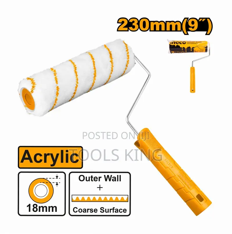 Cylinder Brush Outer Wall 9" - Hrht042302