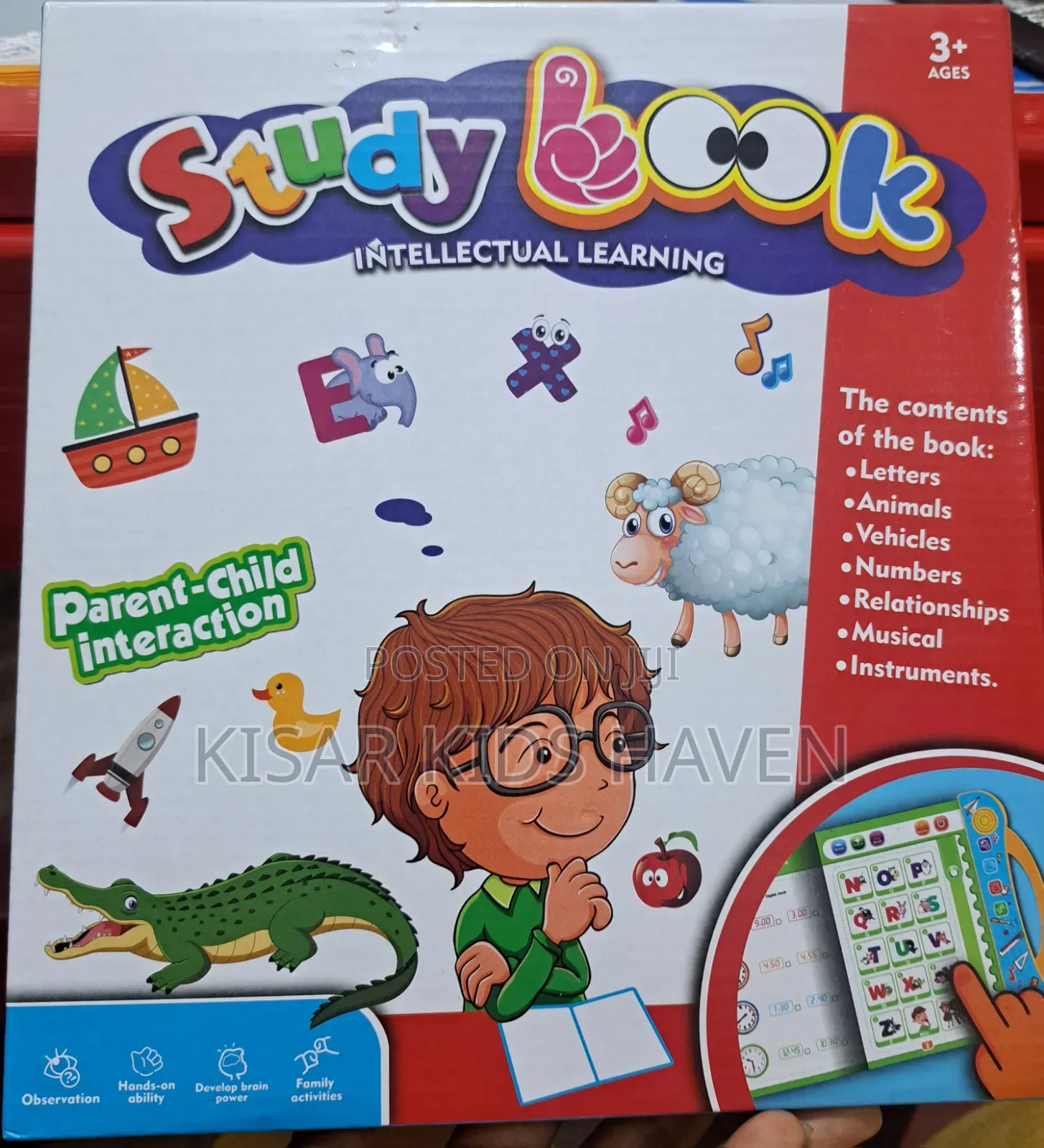 Kids Study Book, Phonics Learning With Sounds