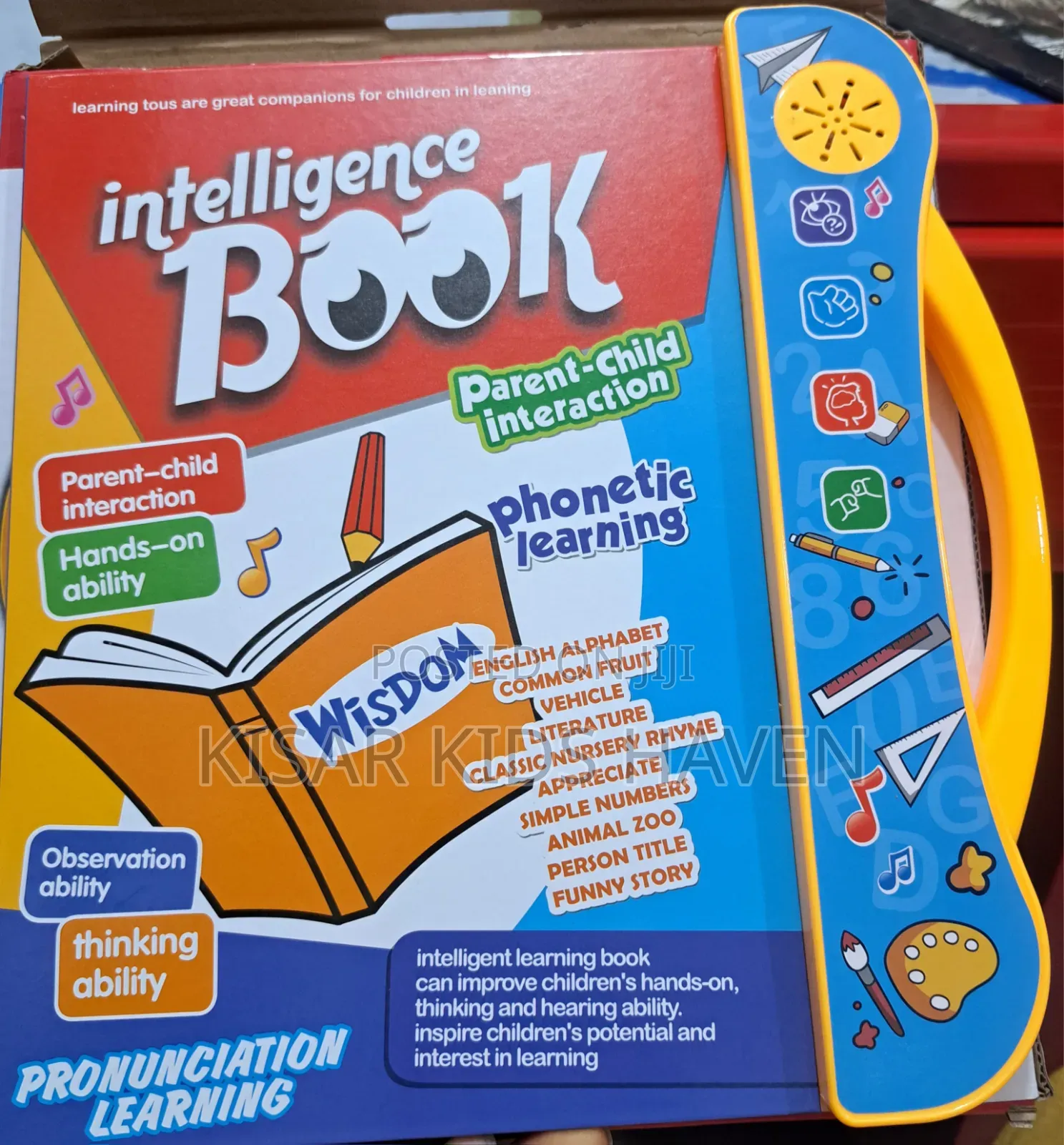 Kids Study Book, Phonics Learning With Sounds