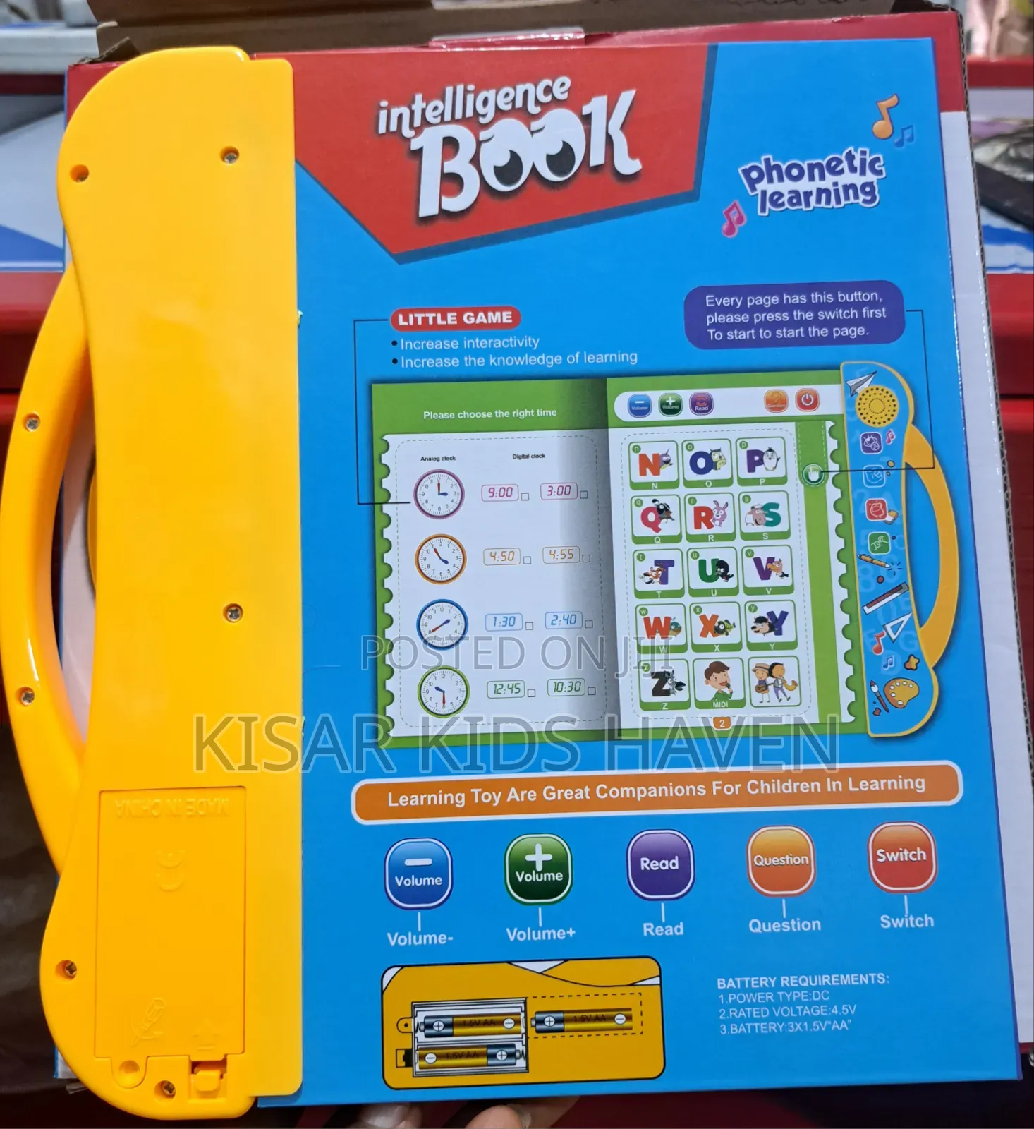 Kids Study Book, Phonics Learning With Sounds