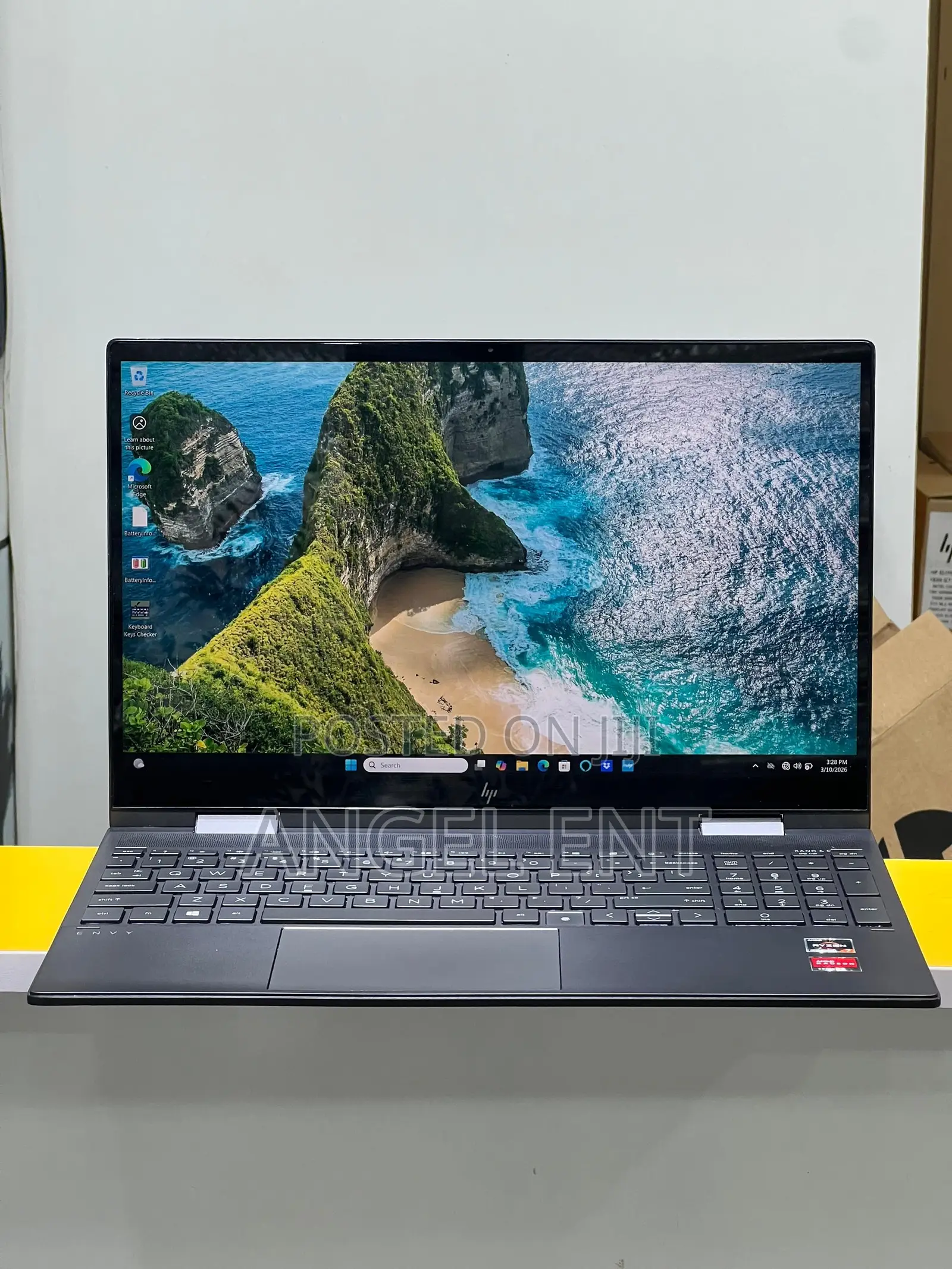 Laptop HP Envy 15 8GB AMD Ryzen 7 SSD 512GB