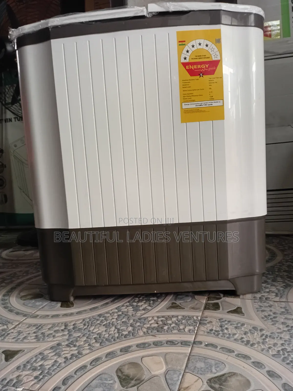 Nasco 5kg Washing Machine With Excellent Fabric Care