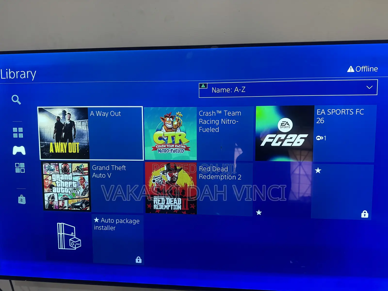 Ps4 Slim White With 5 Games for Sale
