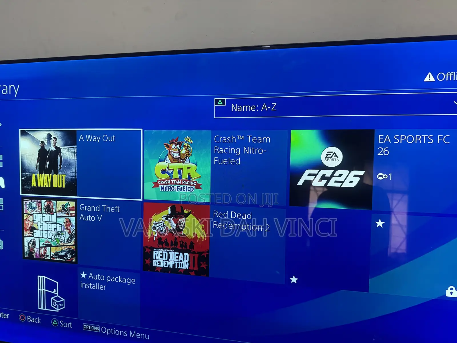 Ps4 Slim White With 5 Games for Sale