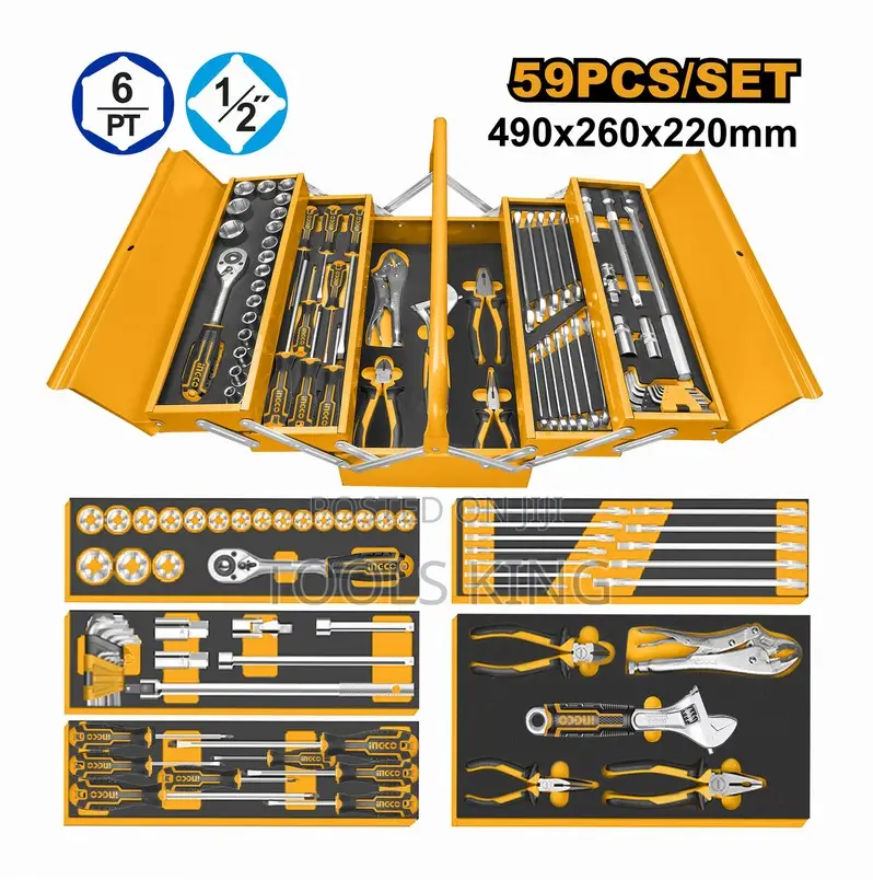 59 PCS Tool Chest Set - Htcs15591
