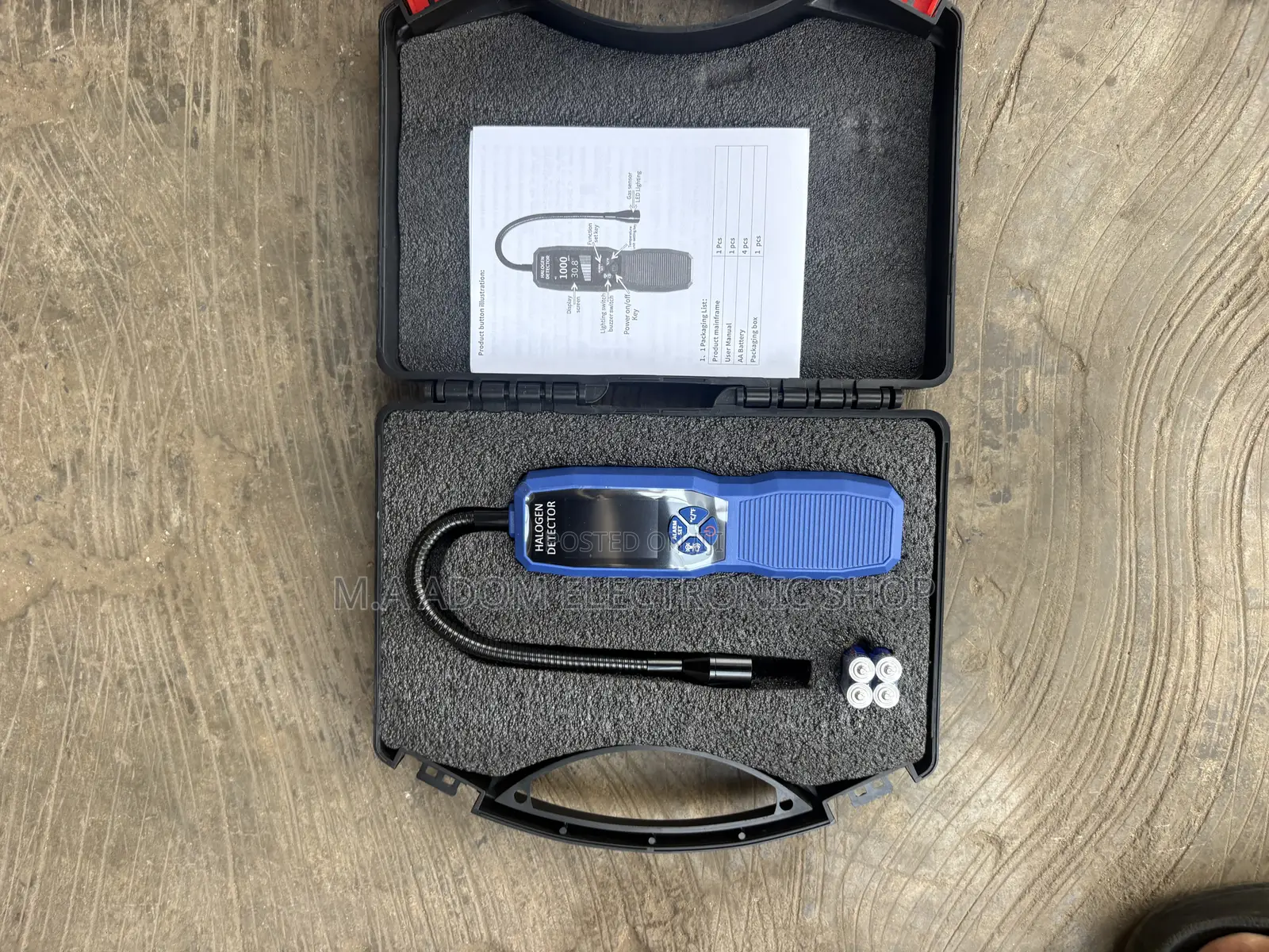 Leak Detector After Air Conditioning Work