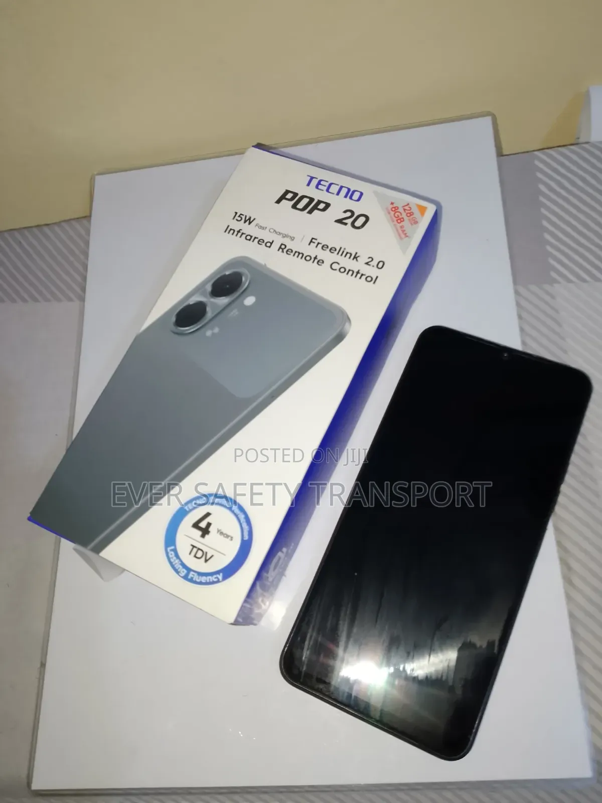 New Tecno Pop 20 128 GB Gray