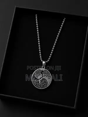 Tree of Life Steel Pendant Necklace