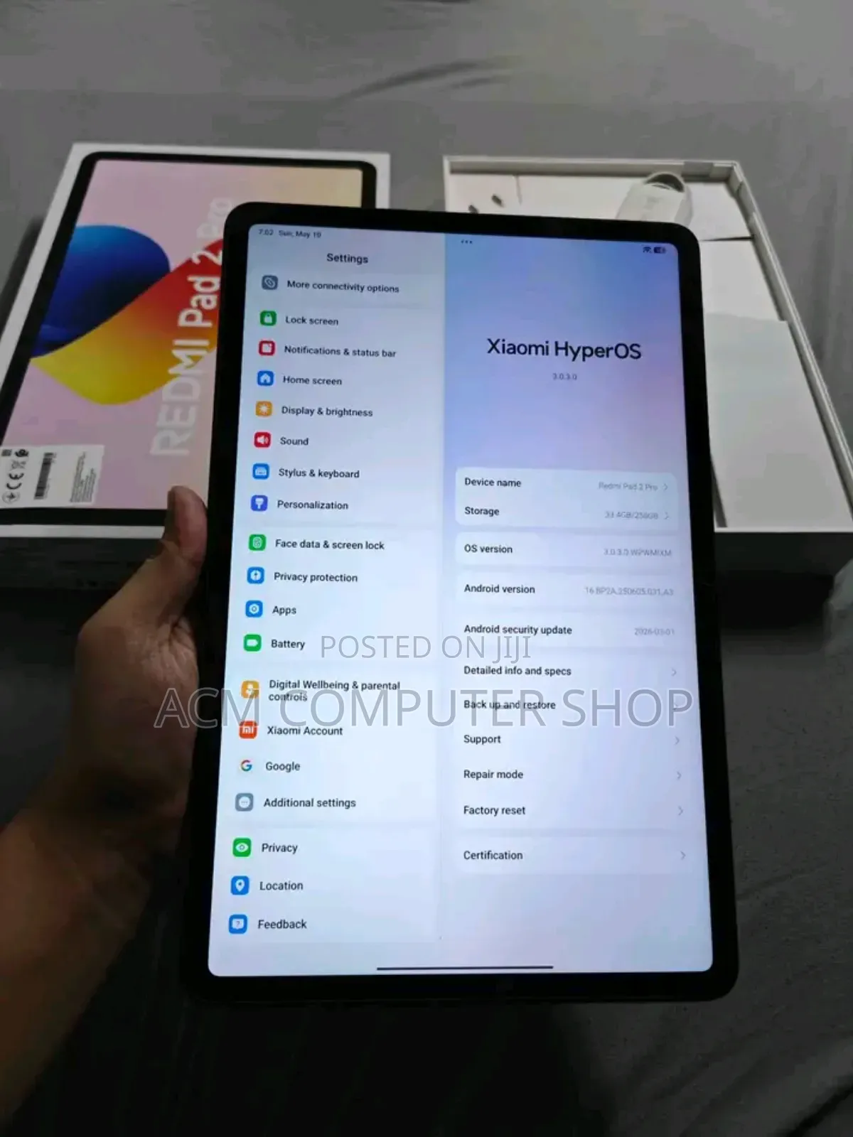 New Xiaomi Redmi Pad 2 Pro 256 GB Black