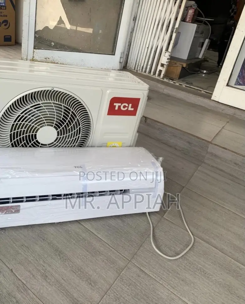 Sleek TCL 1.5hp Air Conditioner(Remote Control) White,3 Star 
