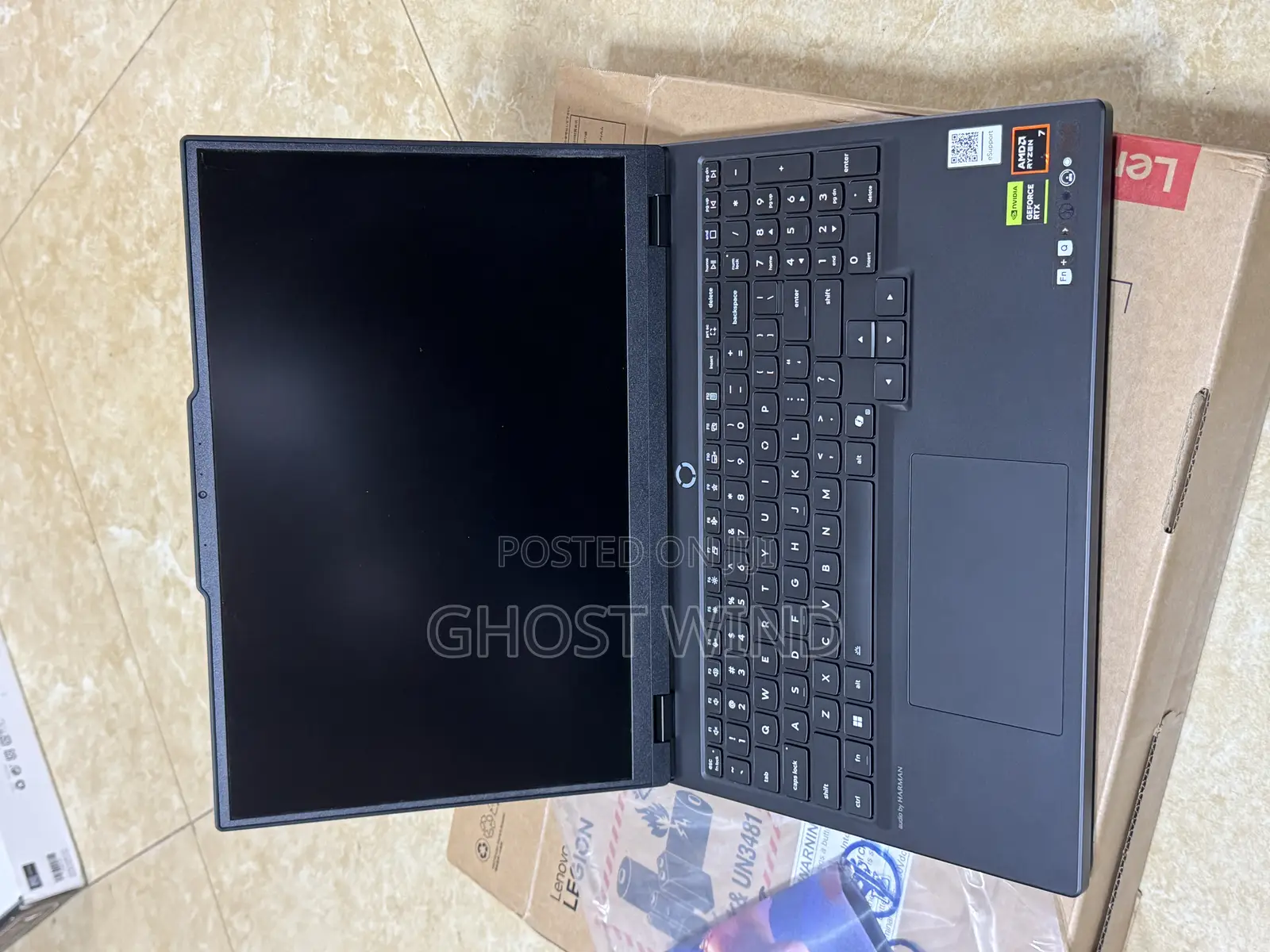 New Laptop Lenovo Legion 5 16GB AMD Ryzen 7 SSD 512GB