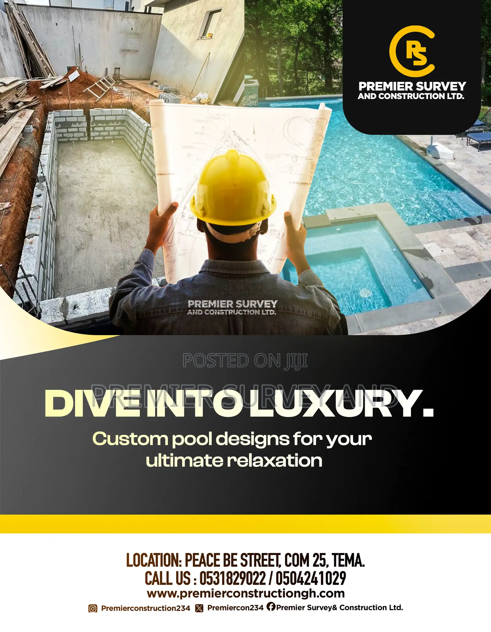 Premium Swimming Pool Construction