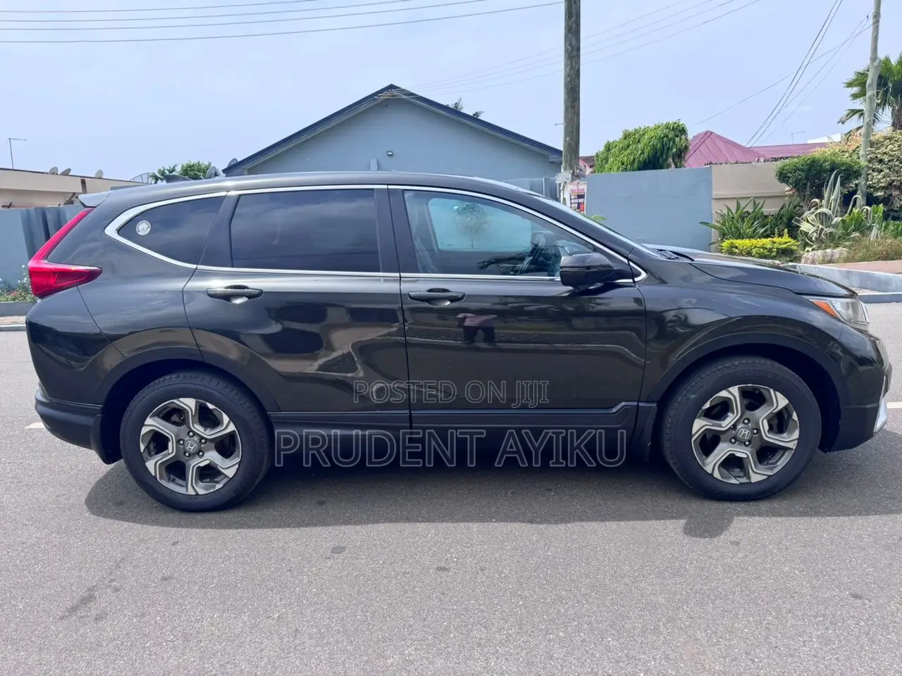 Honda CR-V EX-L 4dr SUV AWD (1.5L 4cyl CVT) 2017 Green