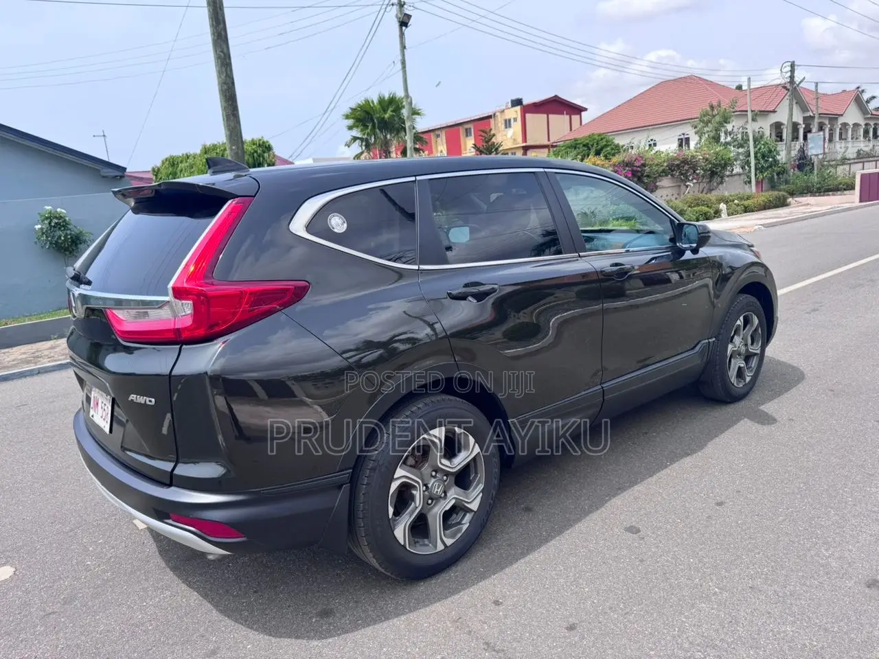 Honda CR-V EX-L 4dr SUV AWD (1.5L 4cyl CVT) 2017 Green