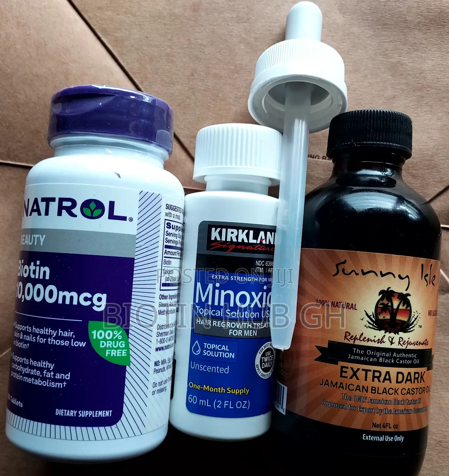 Kirkland,Biotin and Jamaican Black Castor Oil