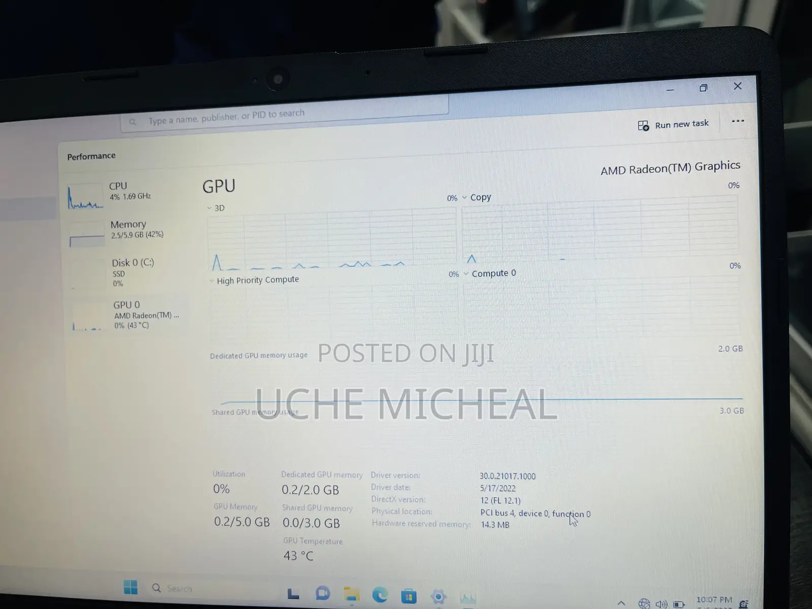 Laptop HP 245 G4 8GB AMD SSD 256GB