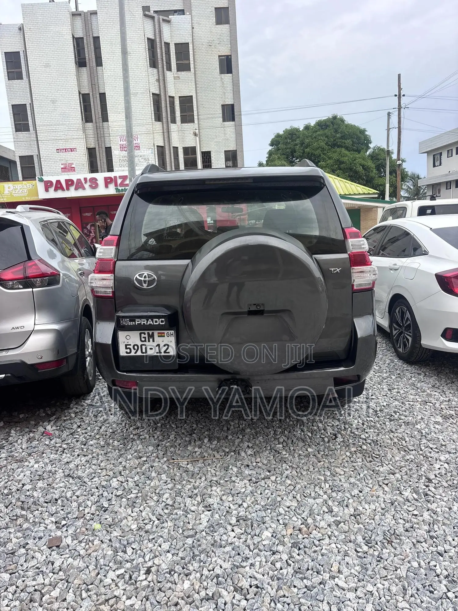 Toyota Land Cruiser Prado 2012 Gray