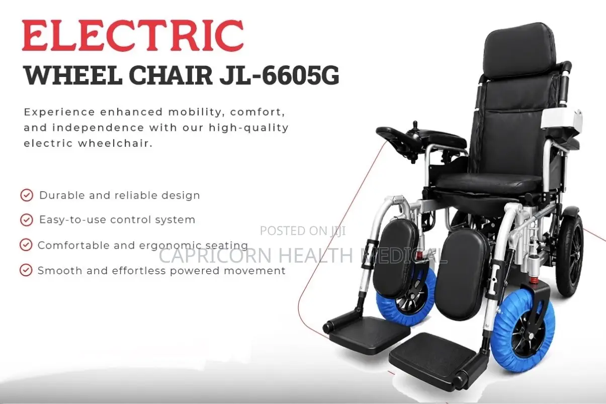 Electric Wheelchair - Long Back