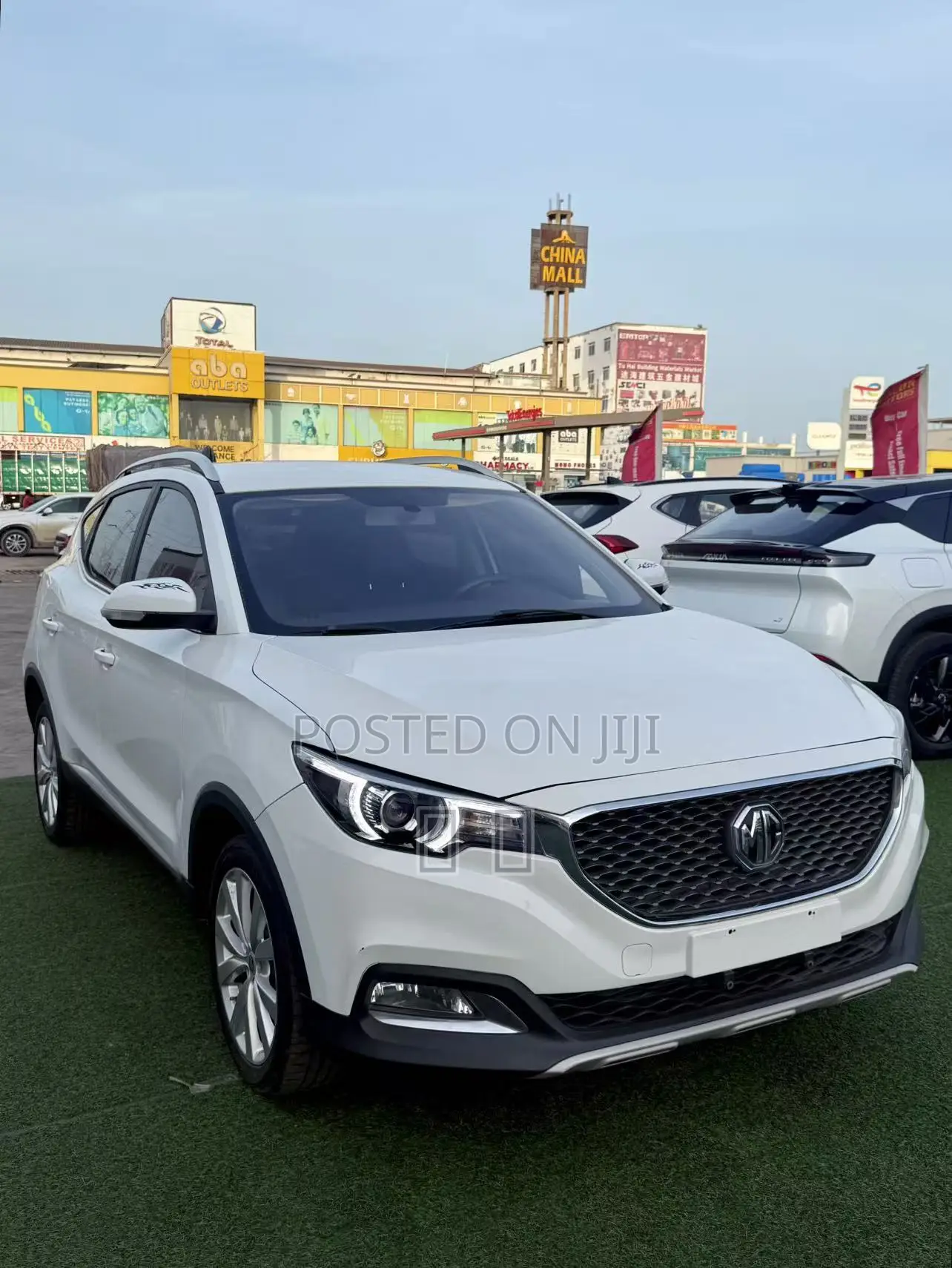 MG ZS 2017 White