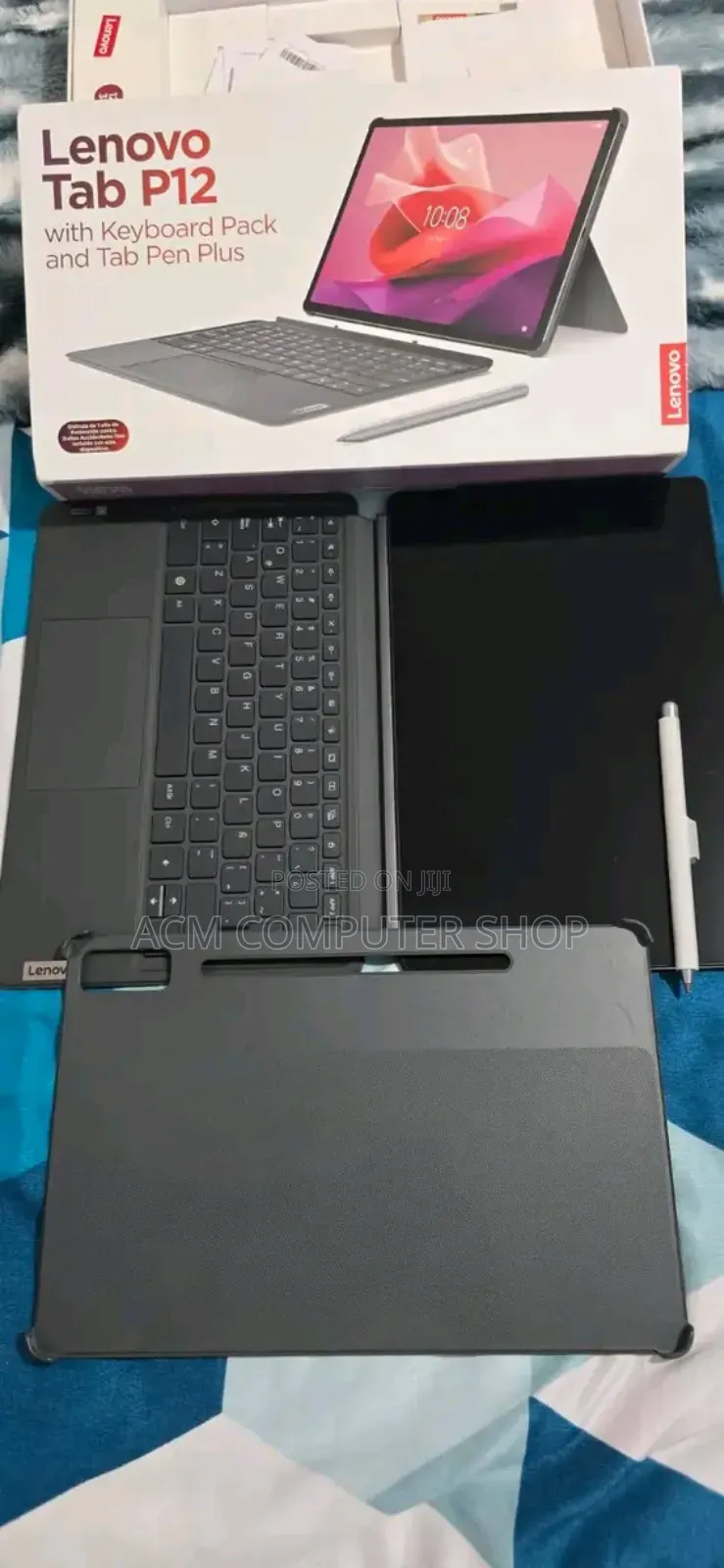 New Lenovo Tab P12 256 GB Black