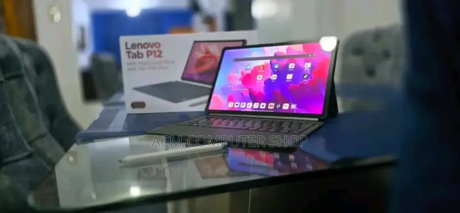 New Lenovo Tab P12 256 GB Black