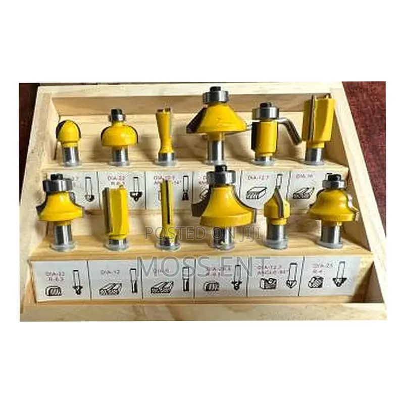 Router Bit Set 12pcs Type 1 - RBS-12