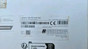 New Lenovo Tab P12 256 GB Black