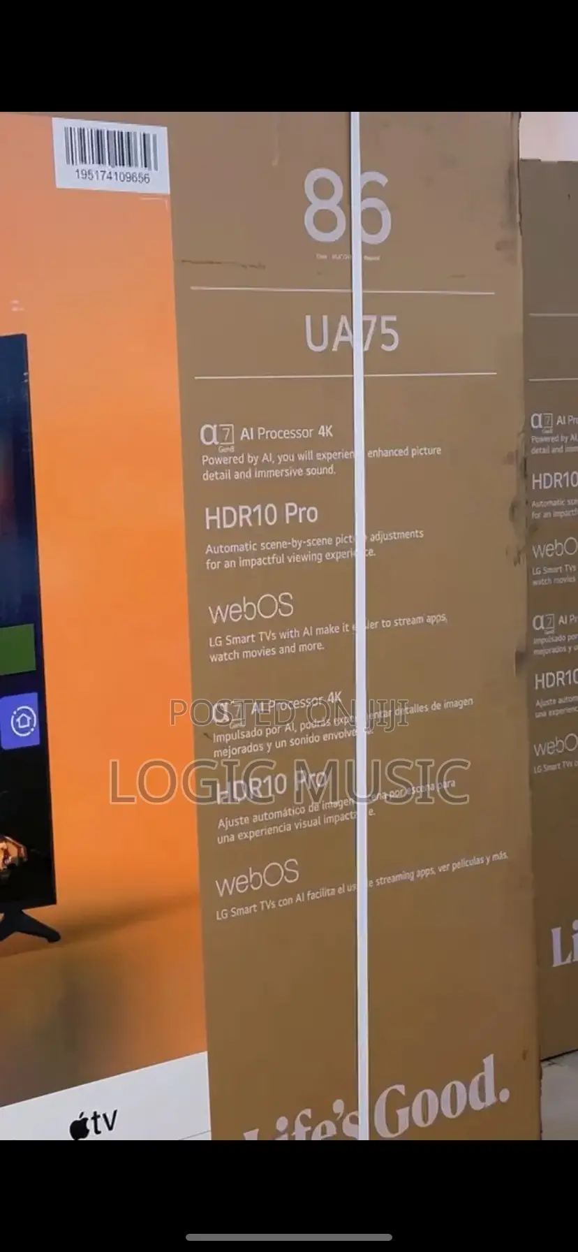 Lg Quality 86inch