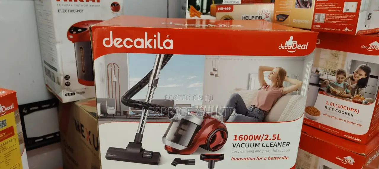 Exciting Offer on Our Prime 1600w Vacuum Cleaner From Decakila