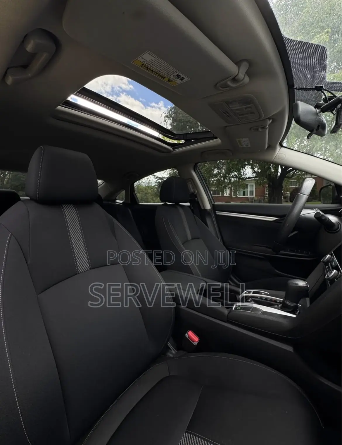 Honda Civic LX Sedan 2018 Black