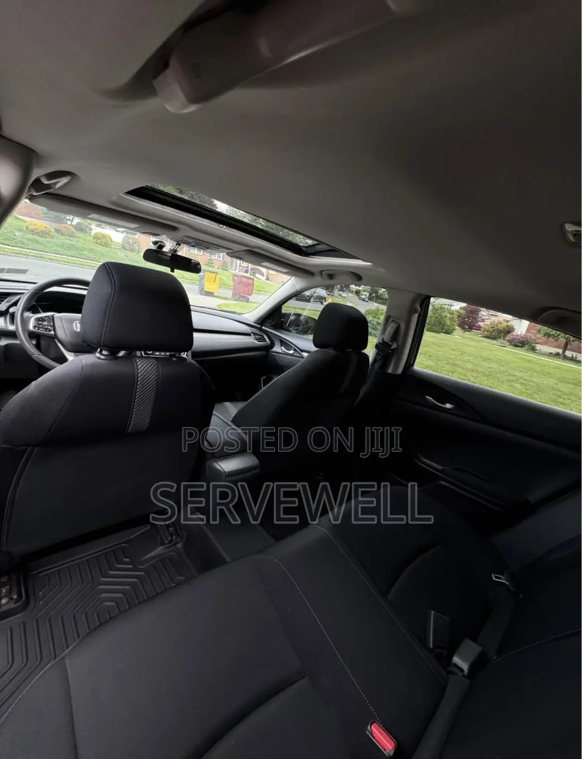 Honda Civic LX Sedan 2018 Black
