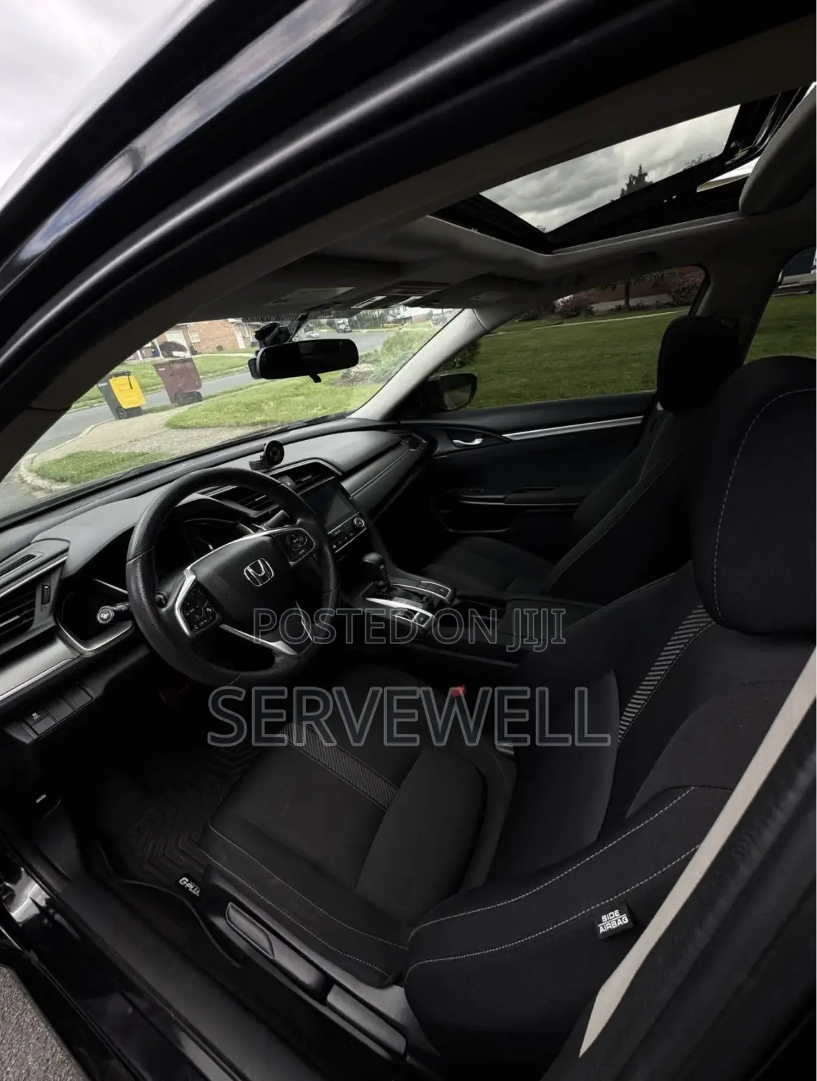 Honda Civic LX Sedan 2018 Black