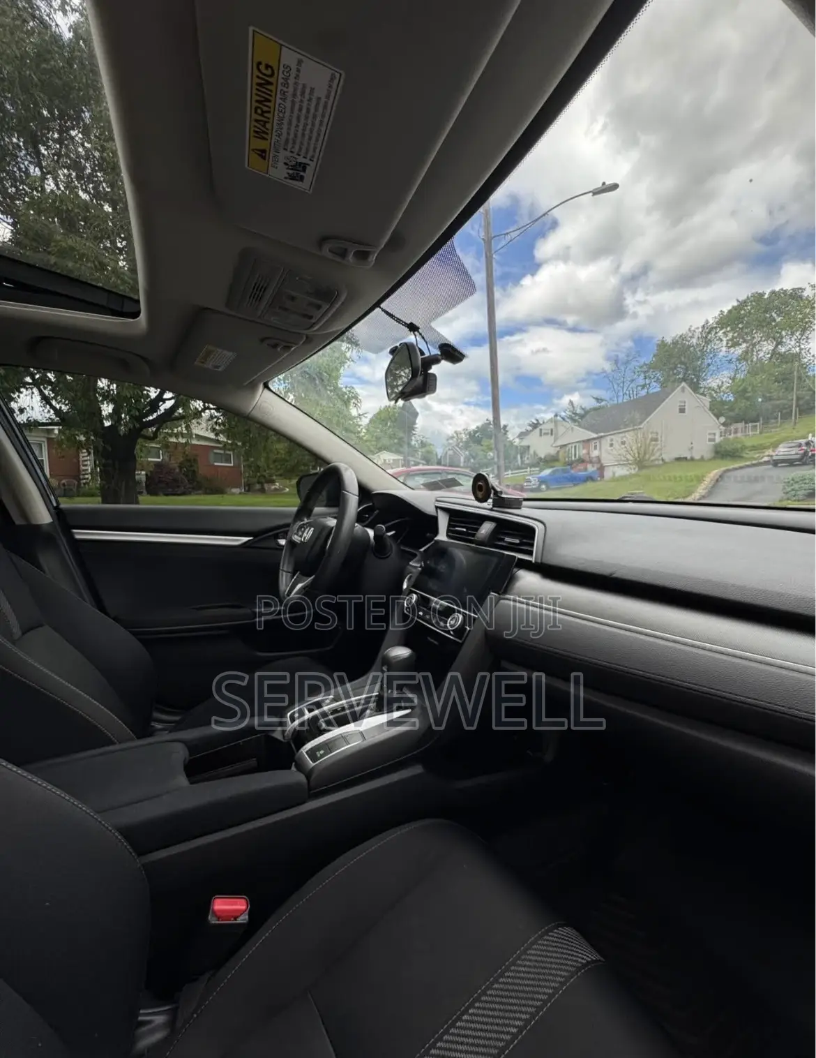 Honda Civic LX Sedan 2018 Black