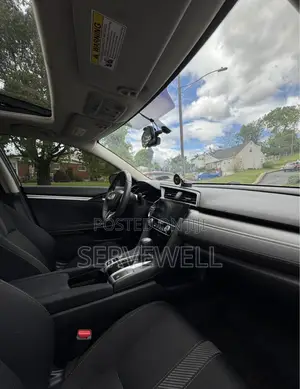 Honda Civic LX Sedan 2018 Black