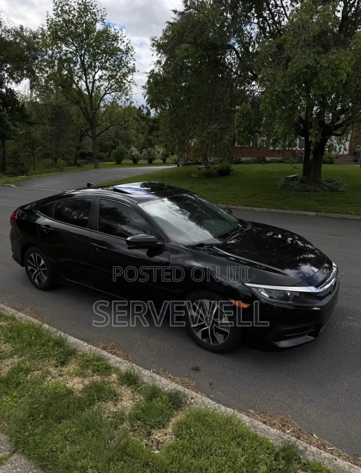 Honda Civic LX Sedan 2018 Black