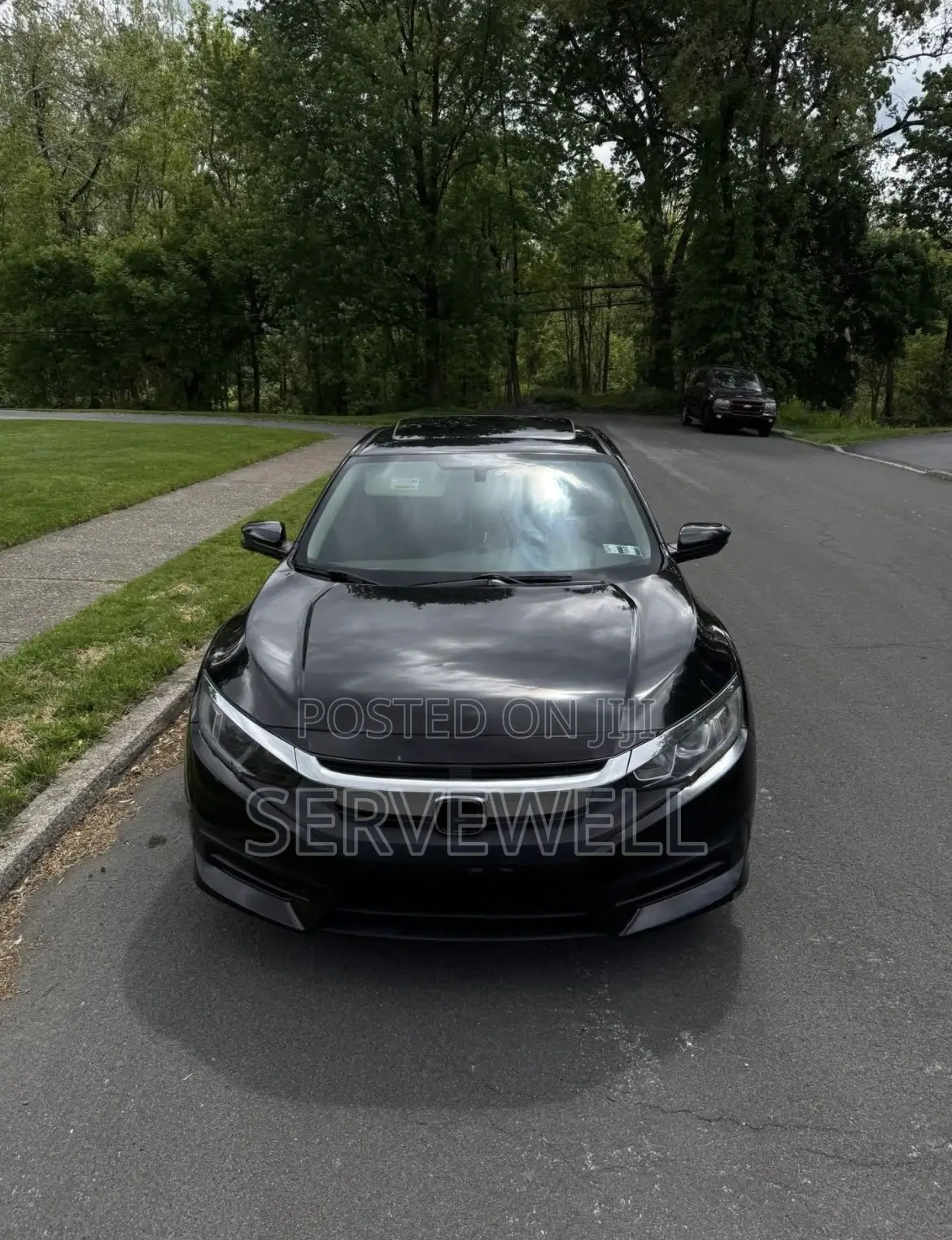 Honda Civic LX Sedan 2018 Black