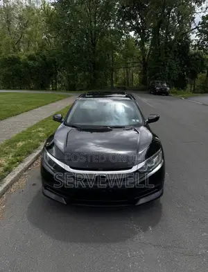 Honda Civic LX Sedan 2018 Black