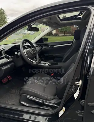Honda Civic LX Sedan 2018 Black