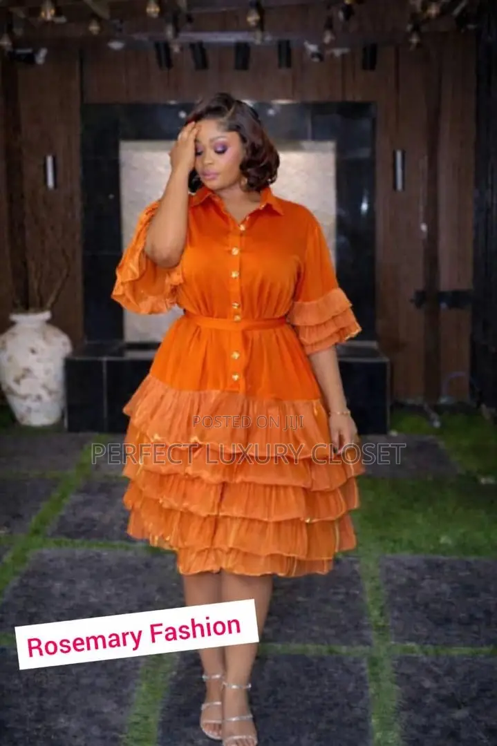 Adorable Woman Straight Dress Available