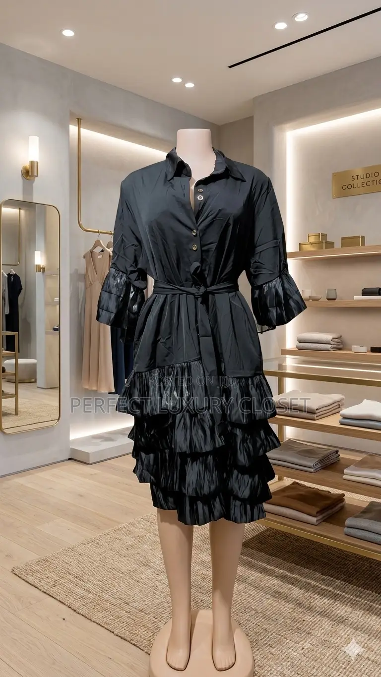 Adorable Woman Straight Dress Available