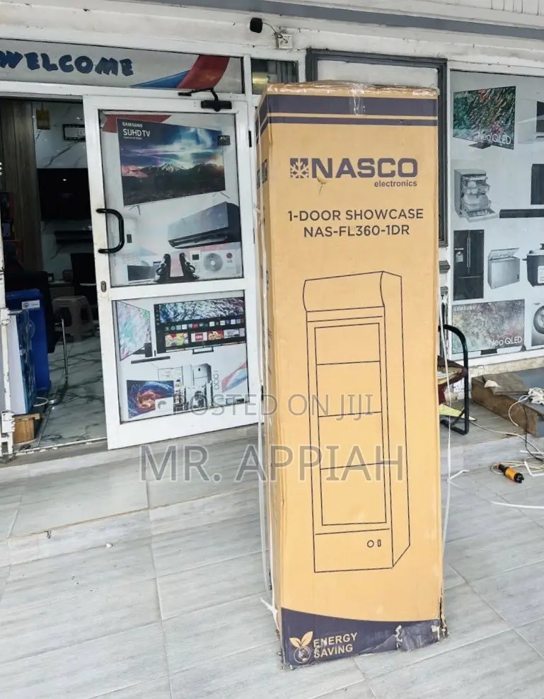 Get Affordable Nasco 1 Door Display Refrigerator(298liters) 