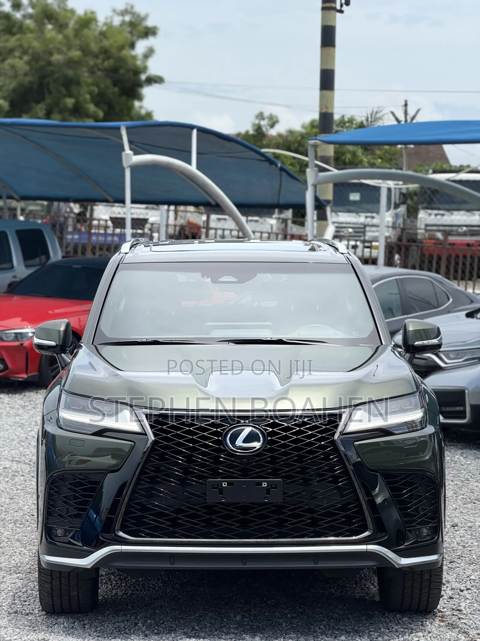 New Lexus LX 700h 2025 Green